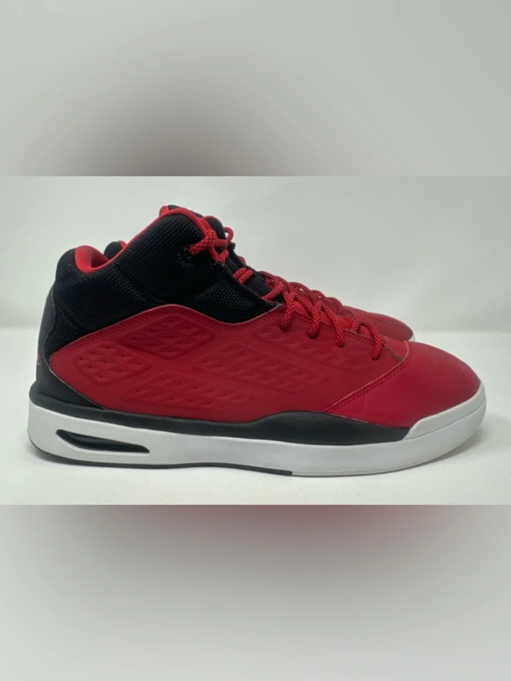 Air Jordan New School University Red Basketball Mid Top (Cleaned & Refreshed)